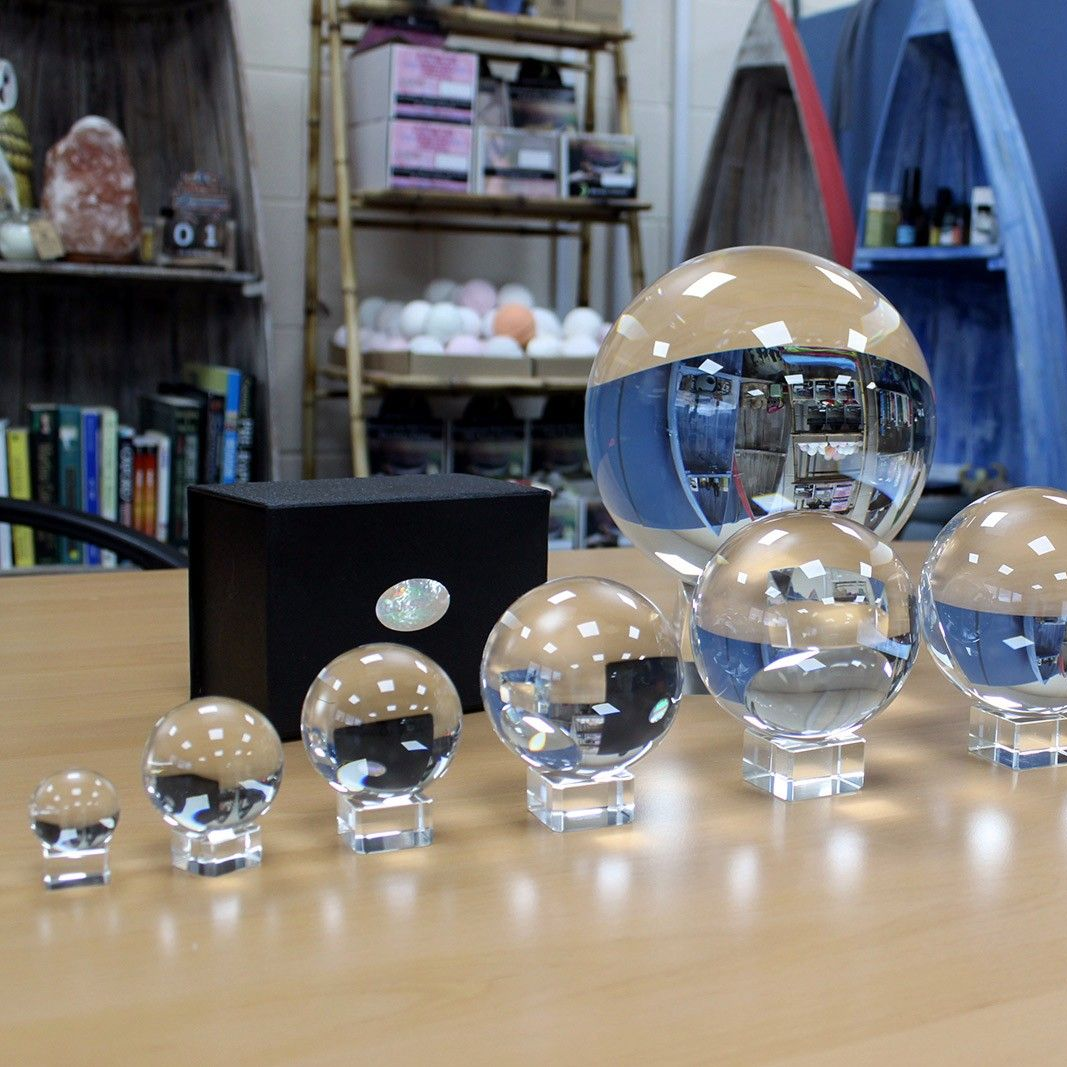 Crystal Ball on Stand - 5 Inch - view 4