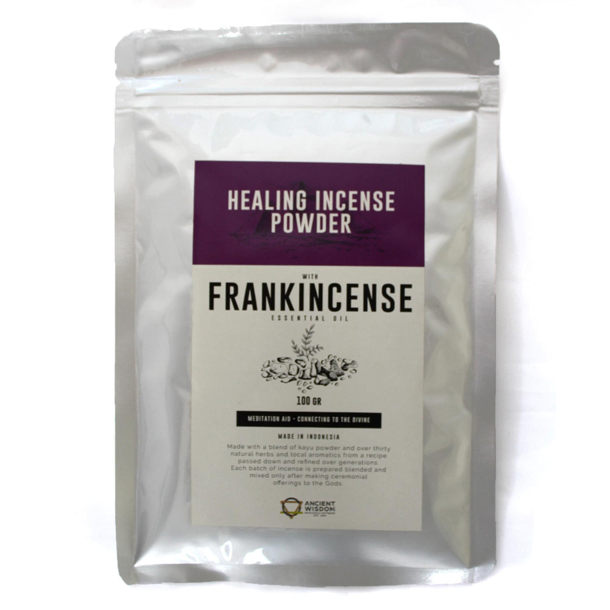Healing Incense Powder - Frankincense 100gm - view 3