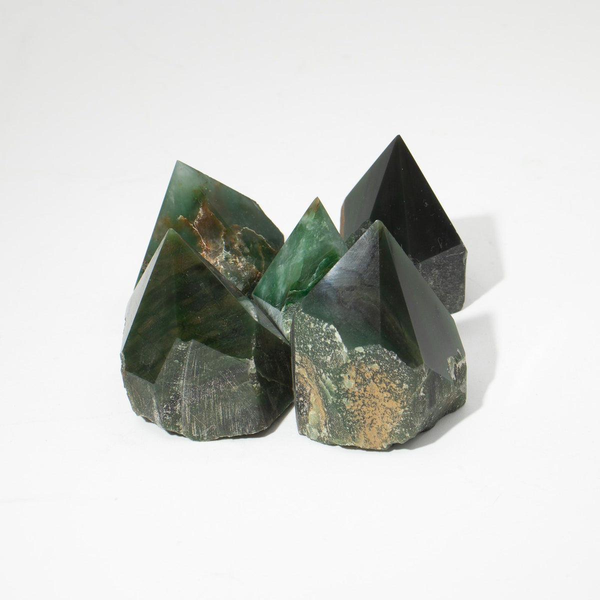 Green Aventurine Crystal Points - Top Polished (Pack of 5-6) - view 5