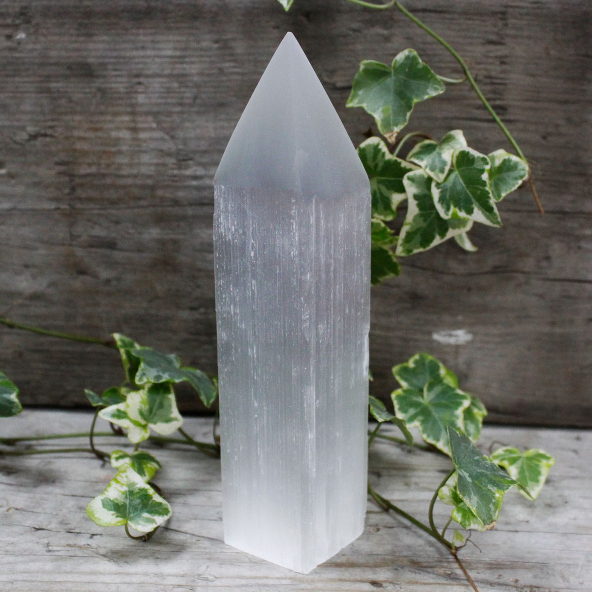 Selenite Pencil Point Tower - Large - view 3
