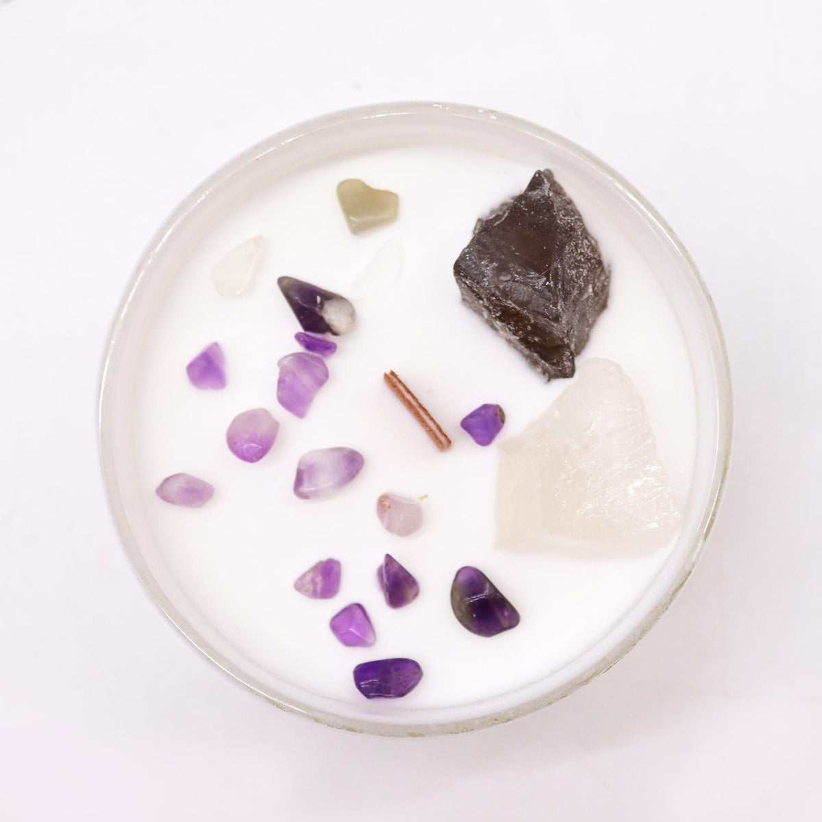 Chakra Crystal Candles - Crown Chakra - view 2