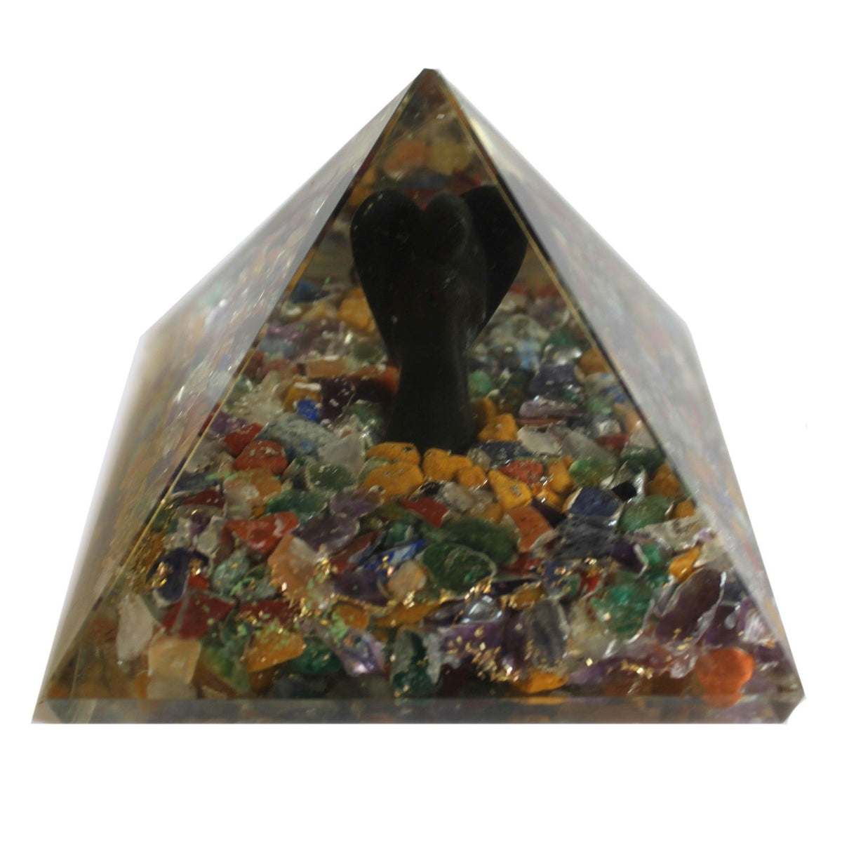 Large Orgonite Pyramid - Angel - view 4