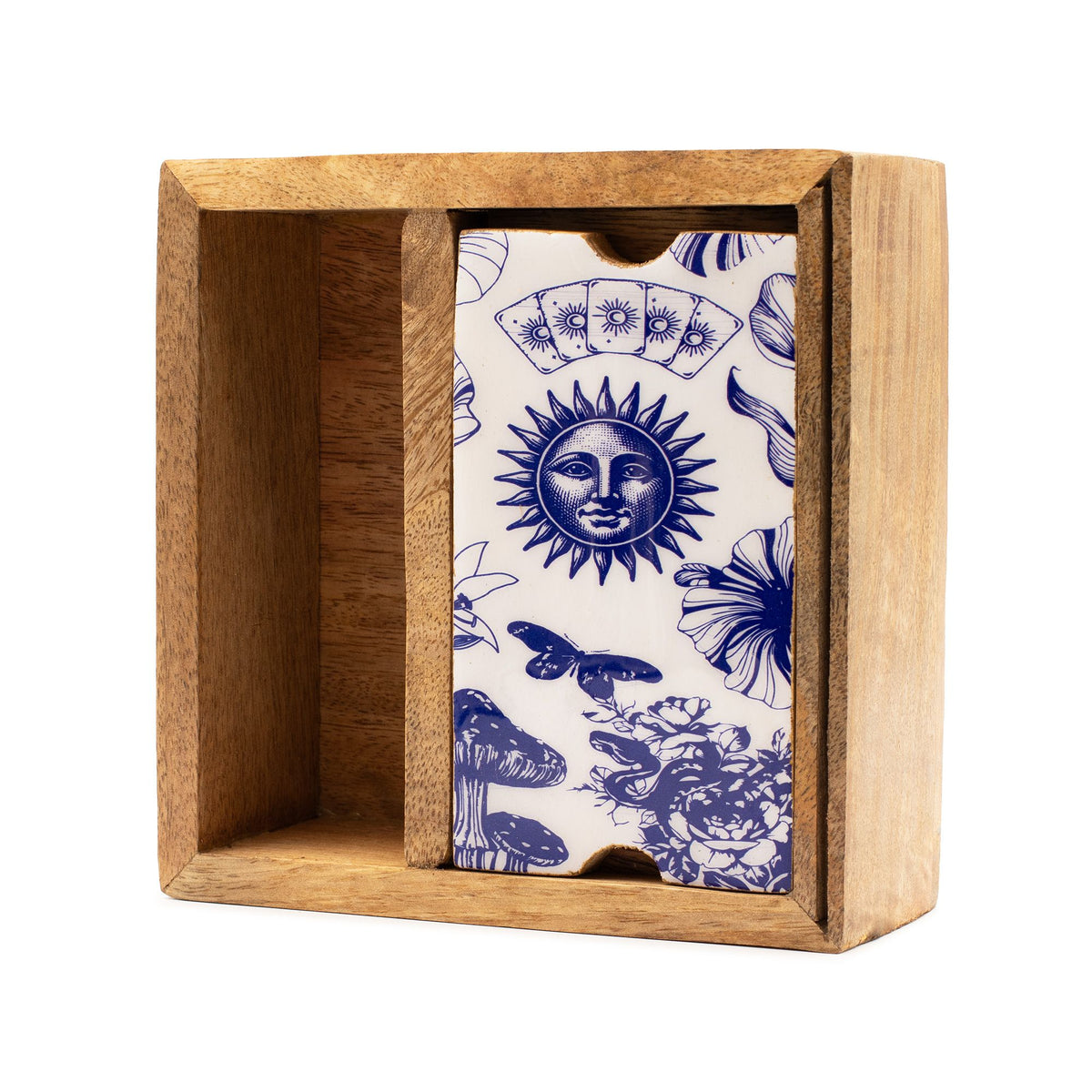 Two Section Tarot Box with Card Holder - view 2