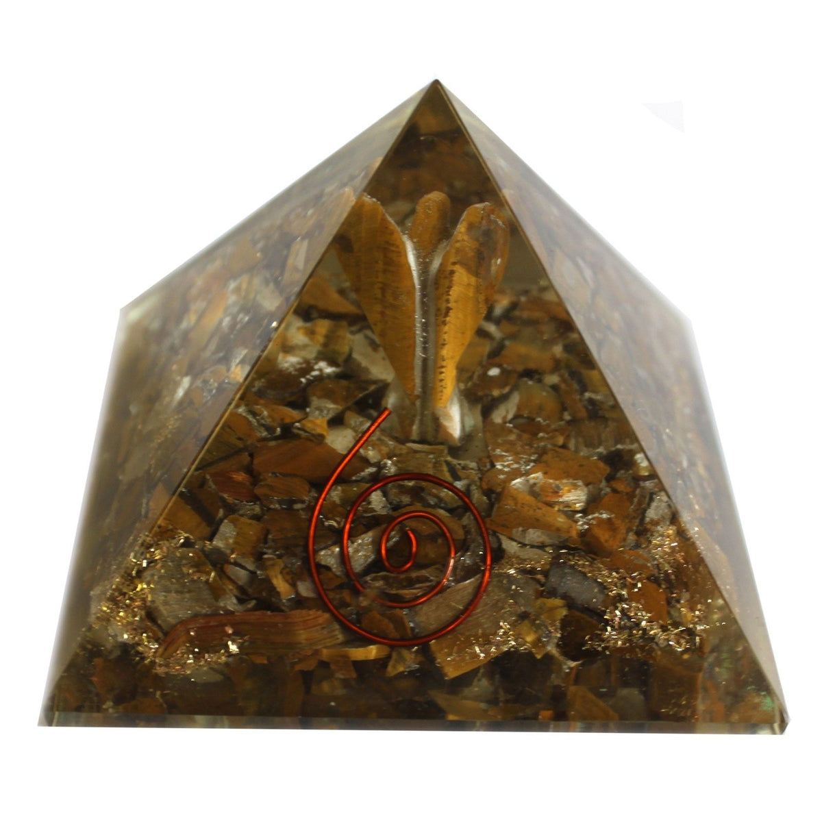Large Orgonite Pyramid - Angel - view 6