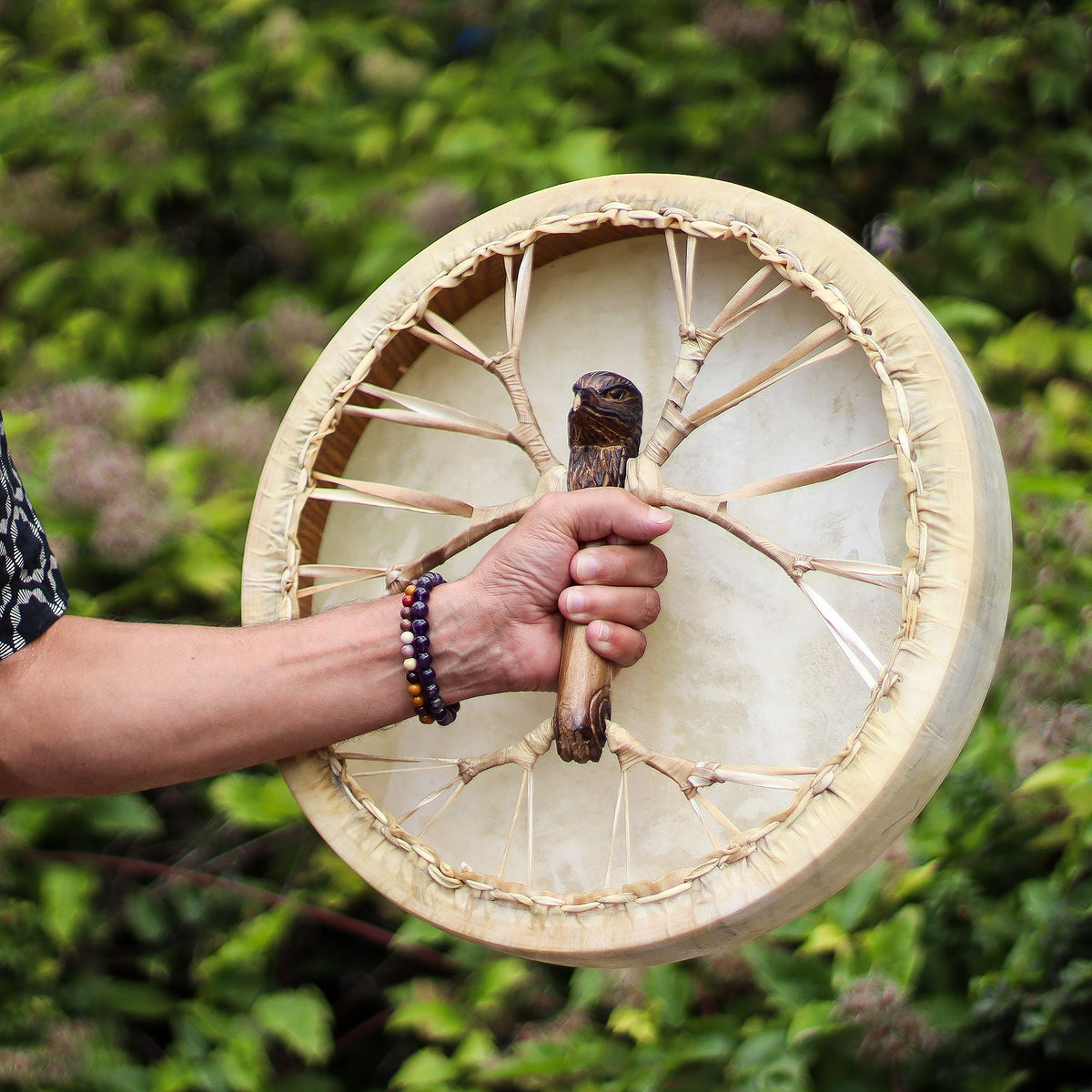 Shaman Drum & Beater - Spirit of the Eagle - Tunable, 16 Inch - view 12