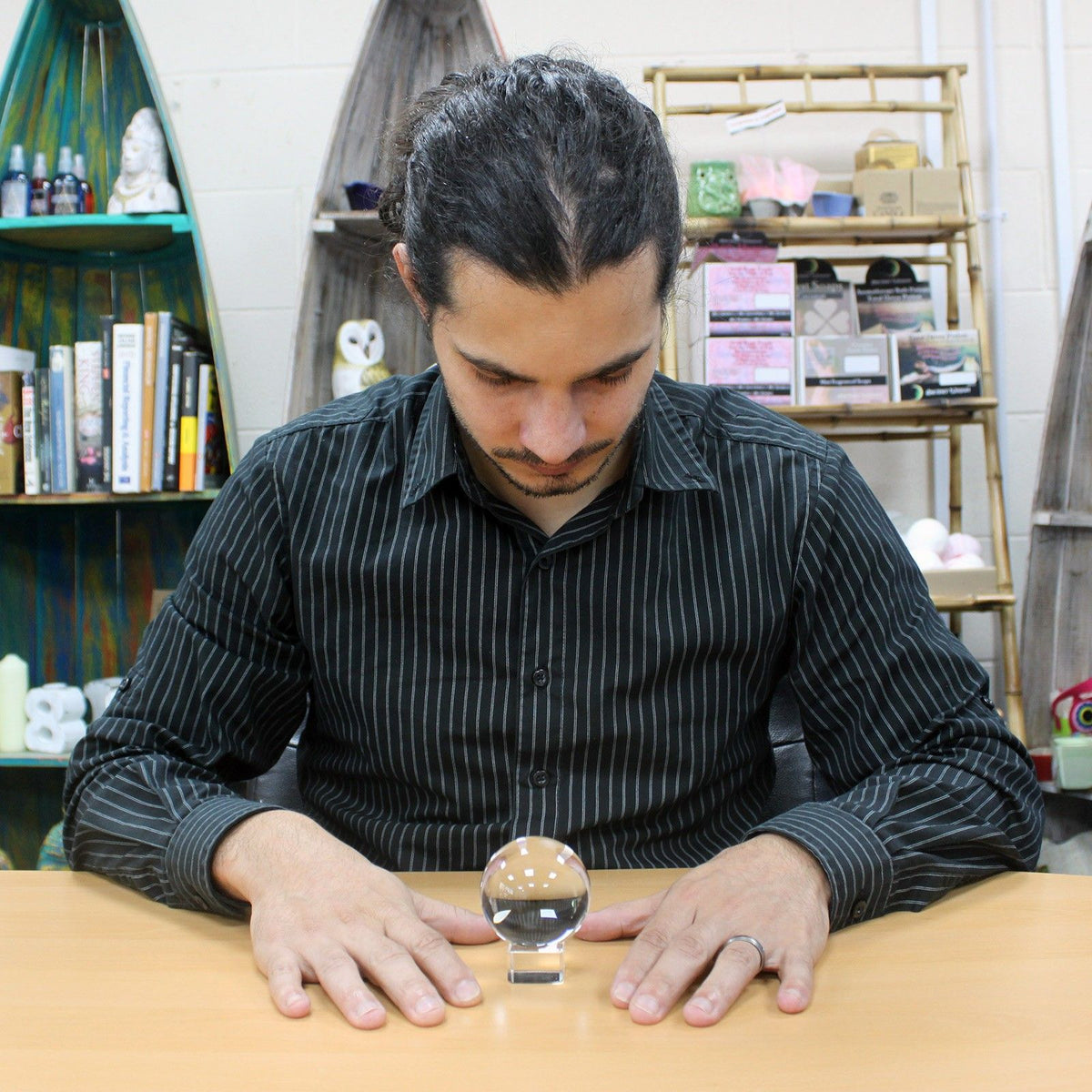 Crystal Ball on Stand - 2.5 Inch - view 3