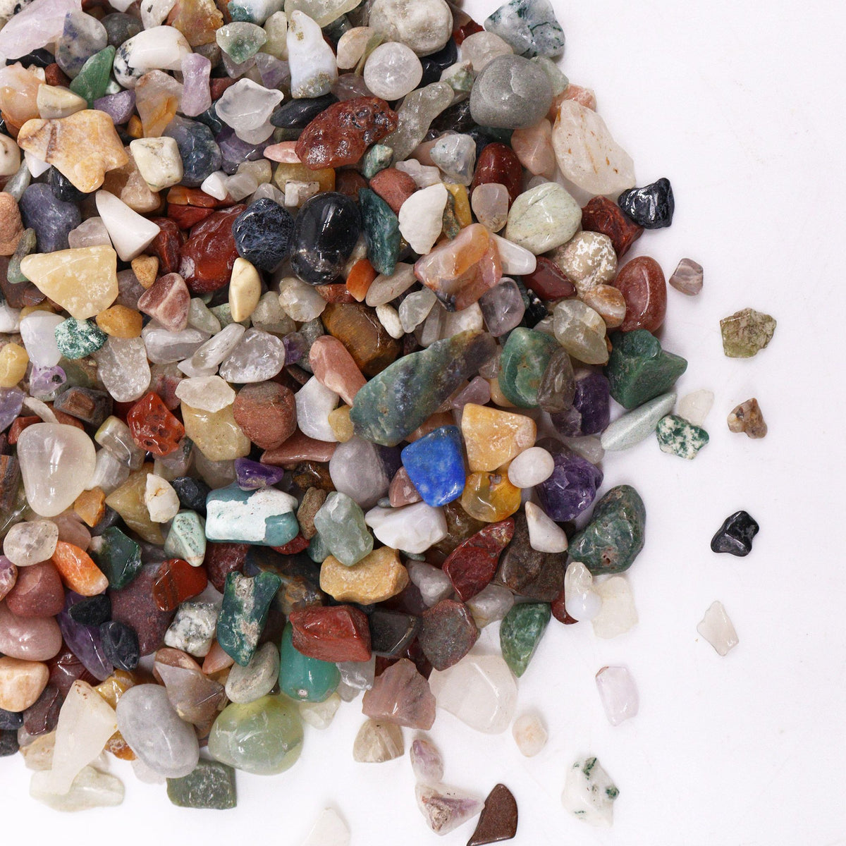 Mixed Natural Gemstone Chips - 5KG - view 4