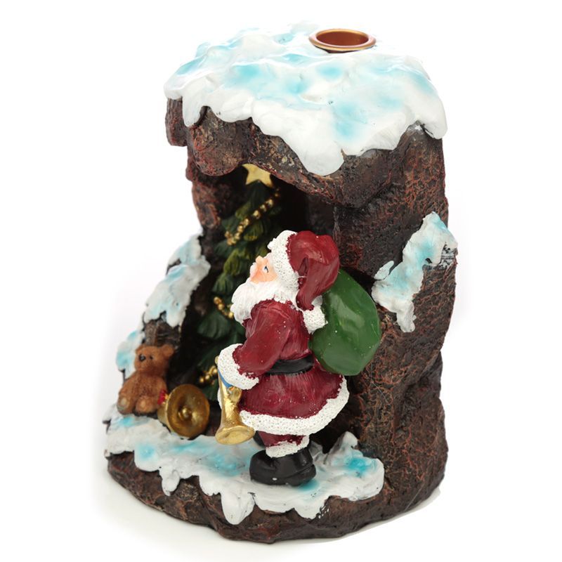 Christmas Santa's Grotto Backflow Incense Burner - view 3