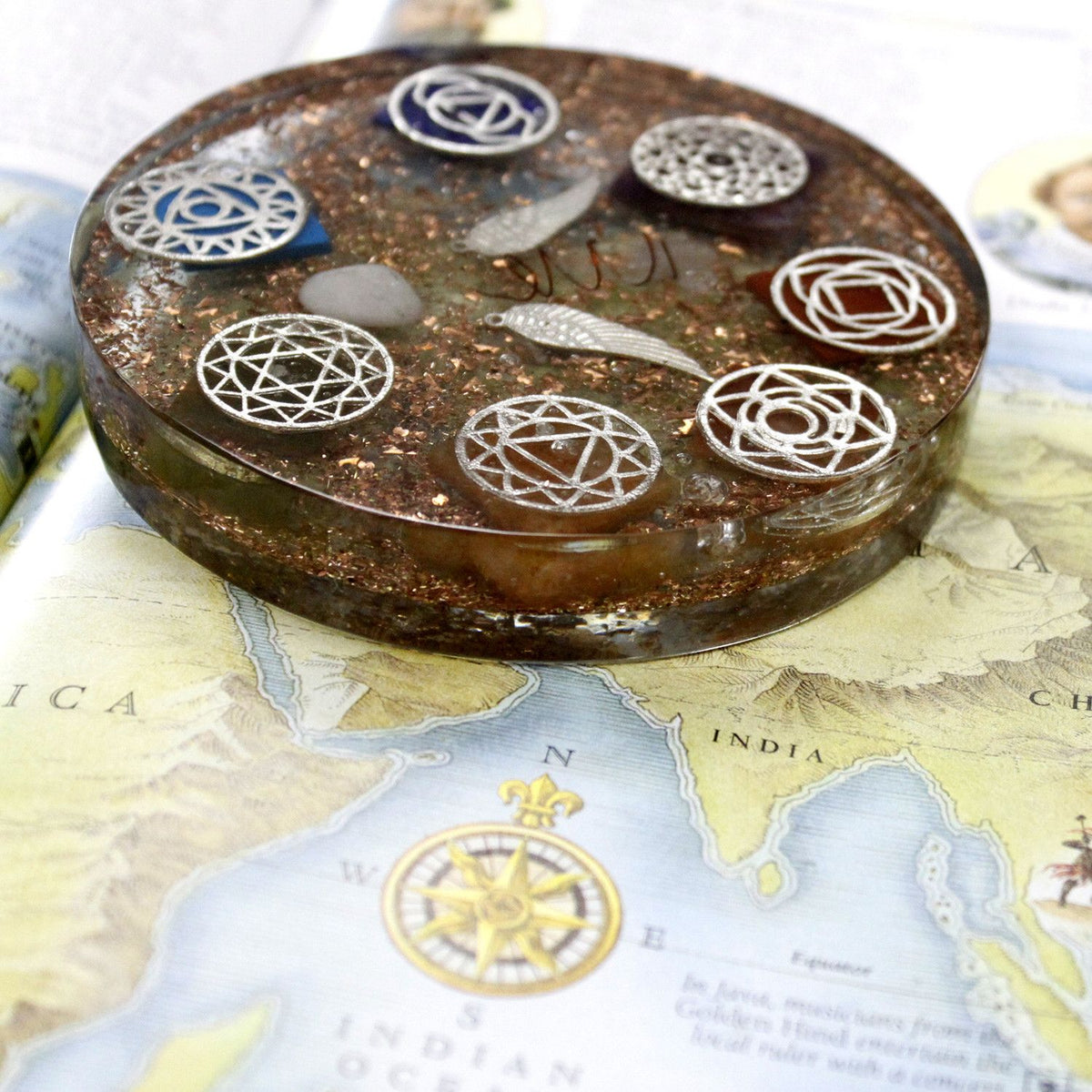 Orgonite Desk Power Packs - Angel Chakra - Lrg - view 4