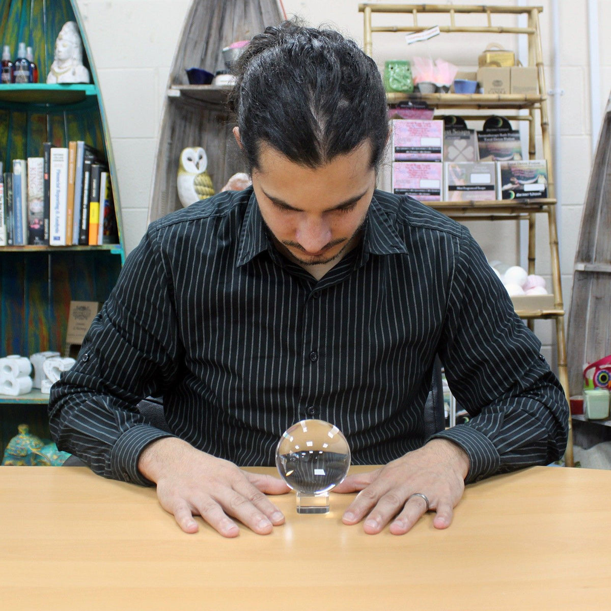Crystal Ball on Stand - 3 Inch
