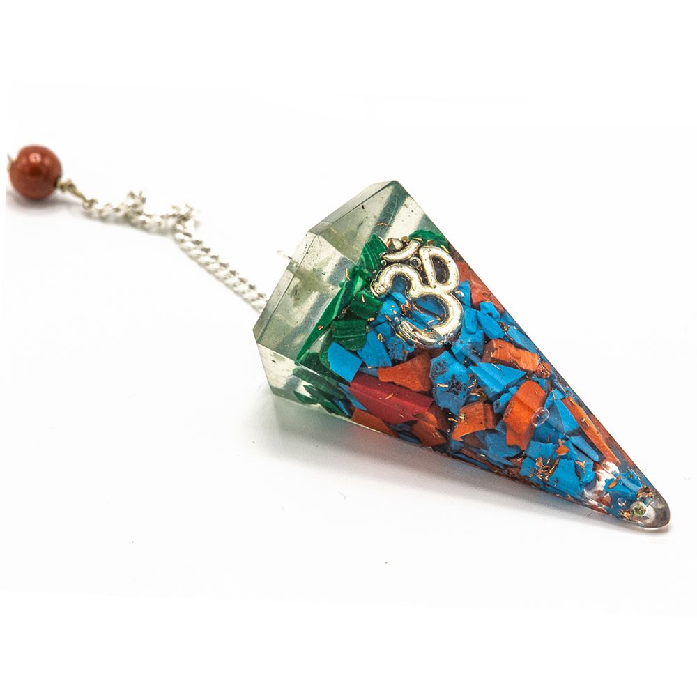 Orgonite Power Chakra Pendulum - Om - view 4