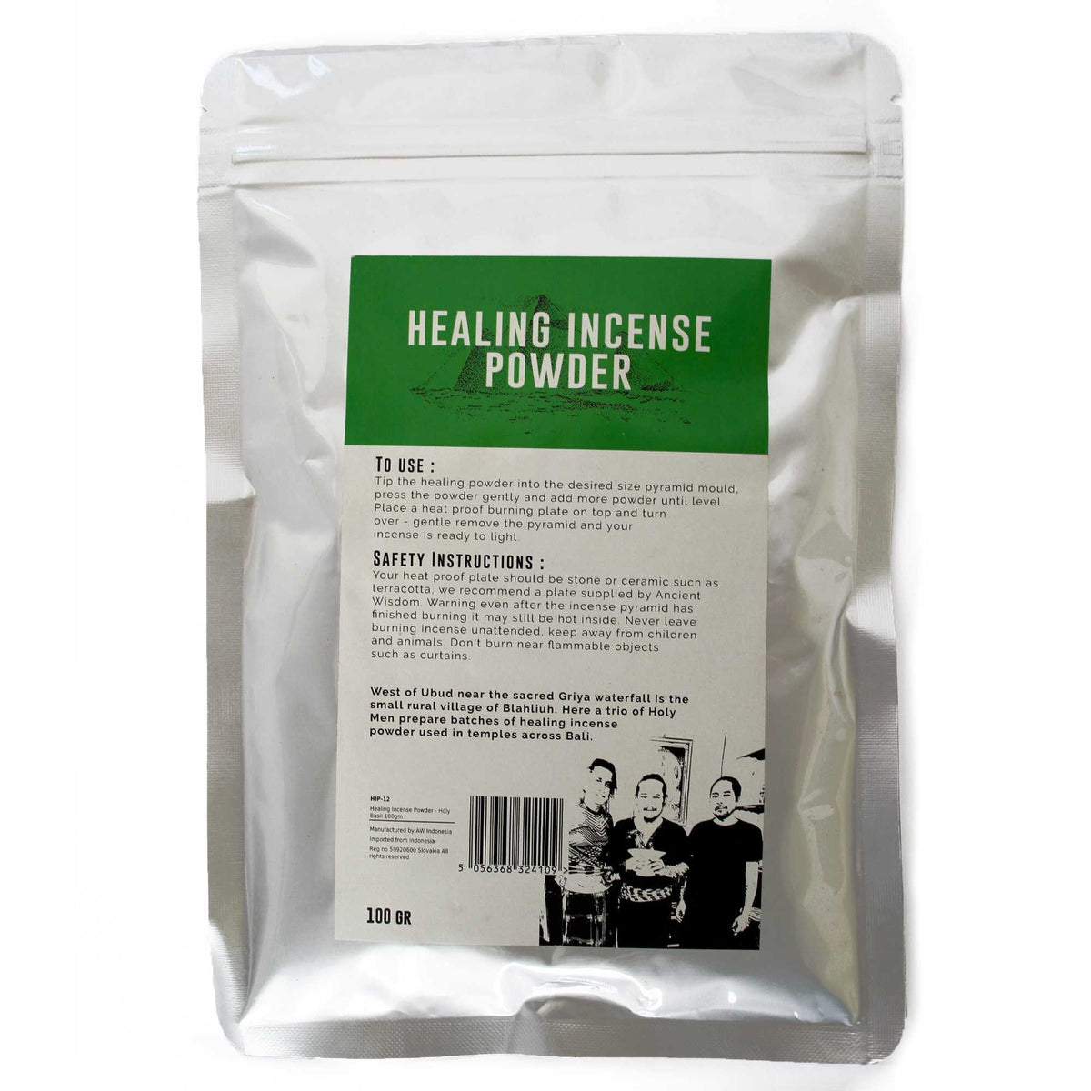 Healing Incense Powder - Holy Basil 100gm - view 3