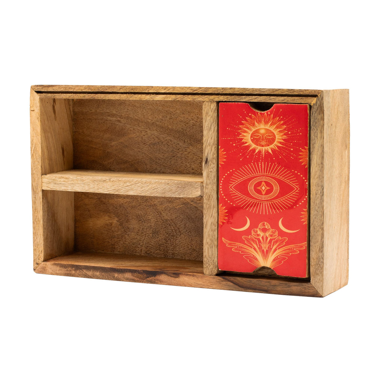 Three Section Tarot Box with Card Holder - view 5