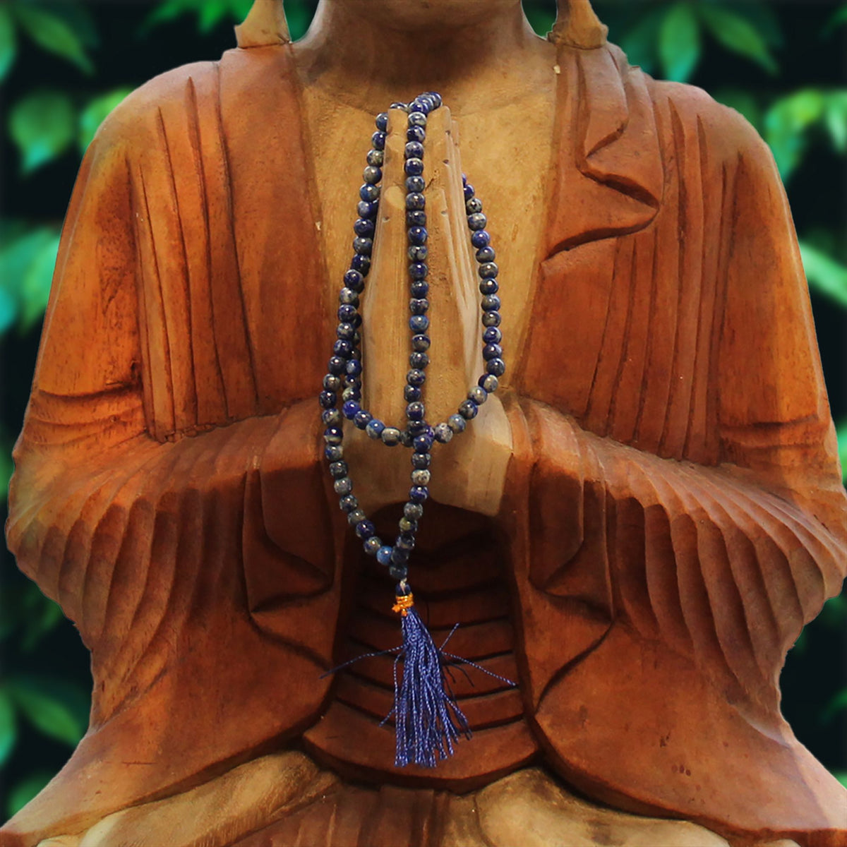 108 Bead Mala - Lapis - view 2