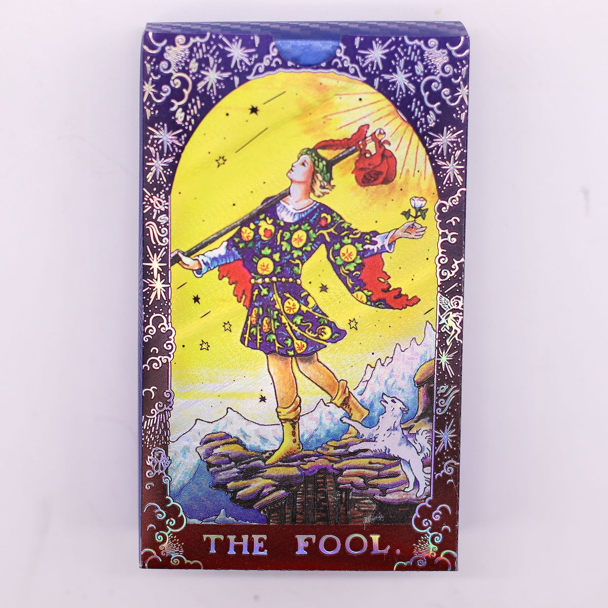 Blue Foil Tarot Card Set - Mandala - with booklet - view 7