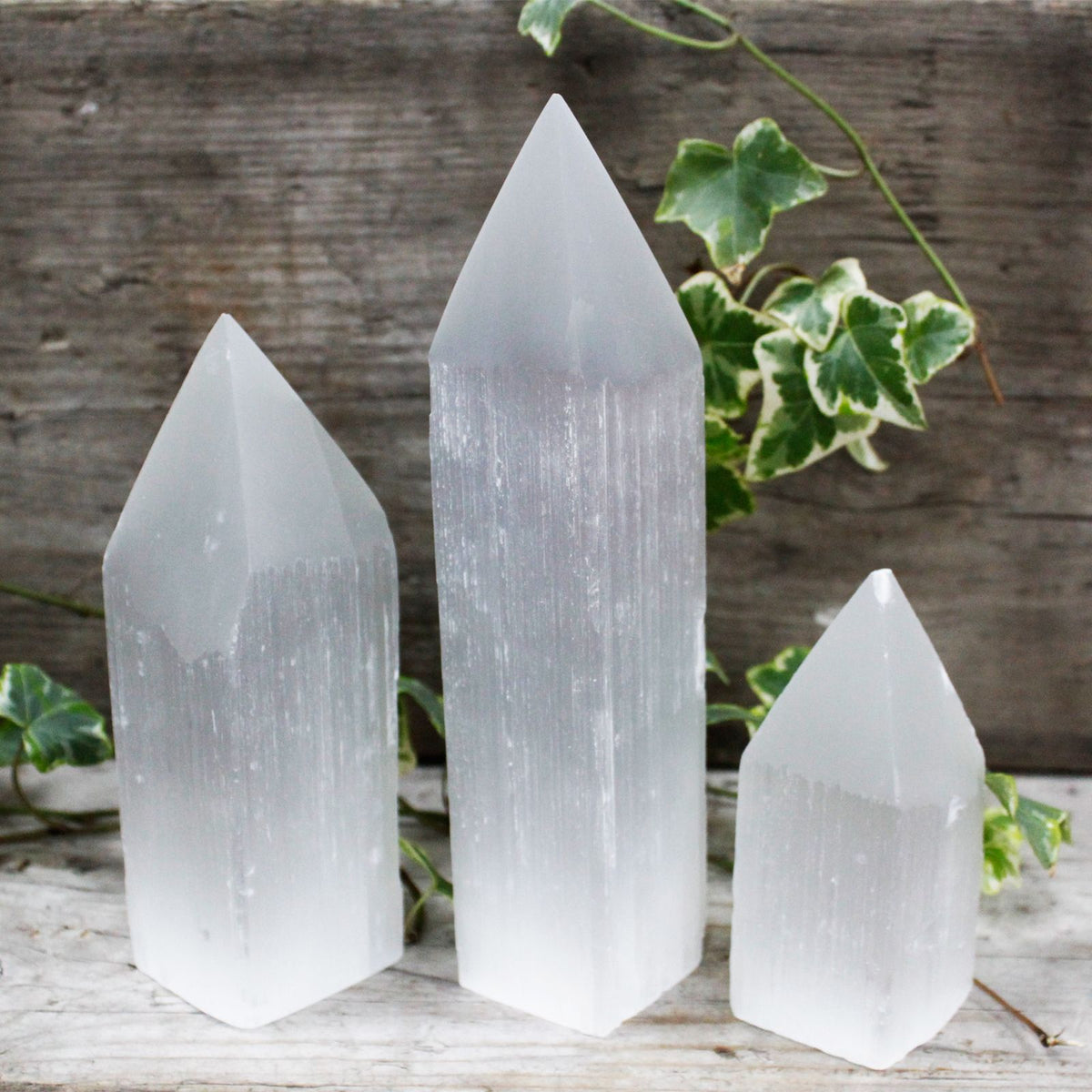 Selenite Pencil Point Tower - Large - view 5