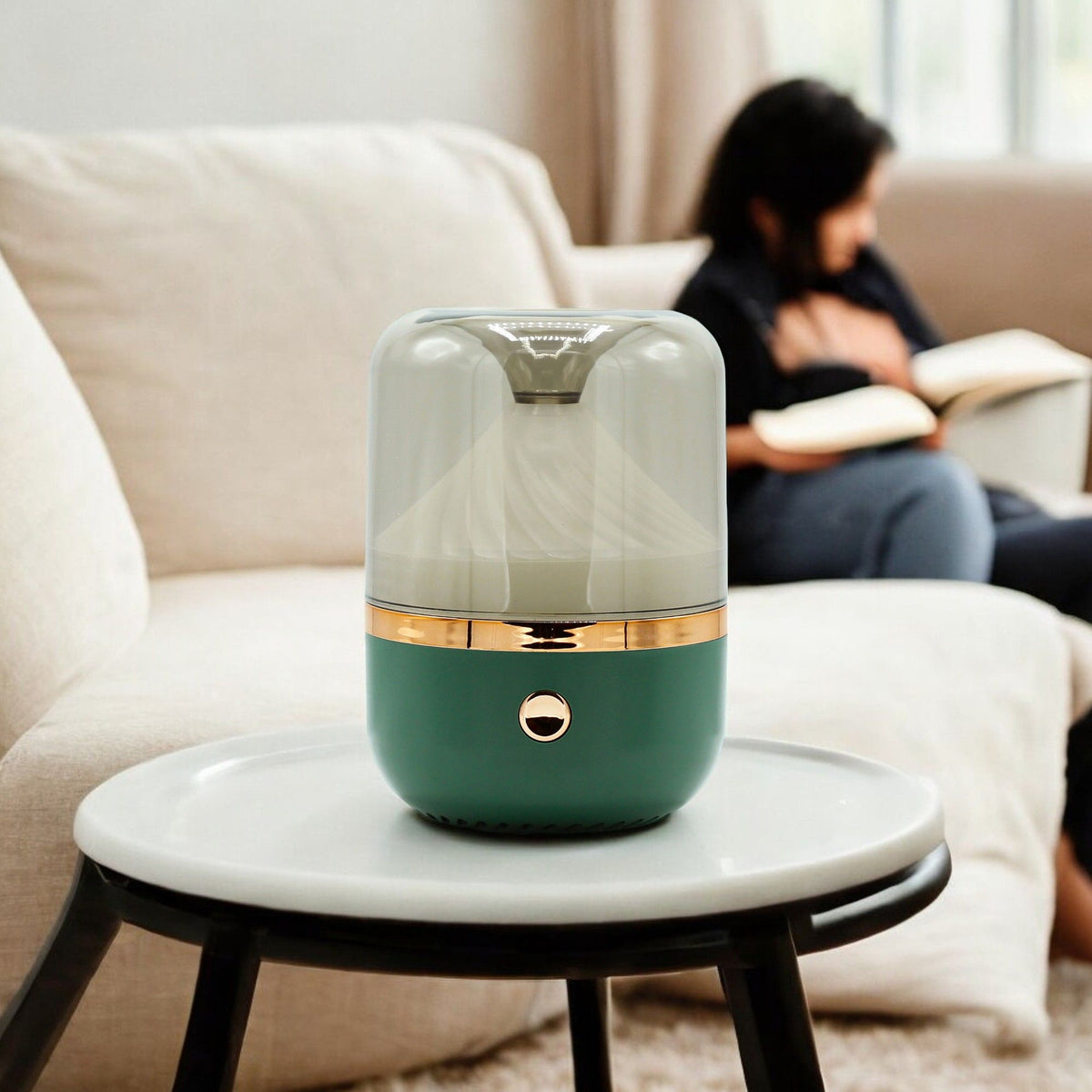Urban Aroma Diffuser Green & Bronze - USB - Colour Change - view 4