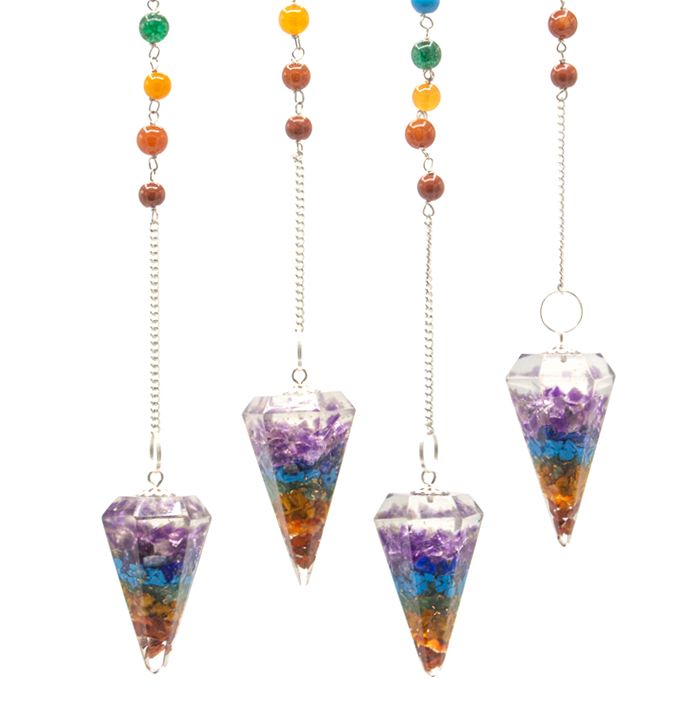 Orgonite Power Chakra Pendulum - Chakra - view 2