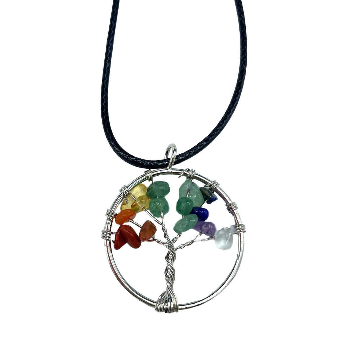Tree of Life Pendant - Chakra - view 2