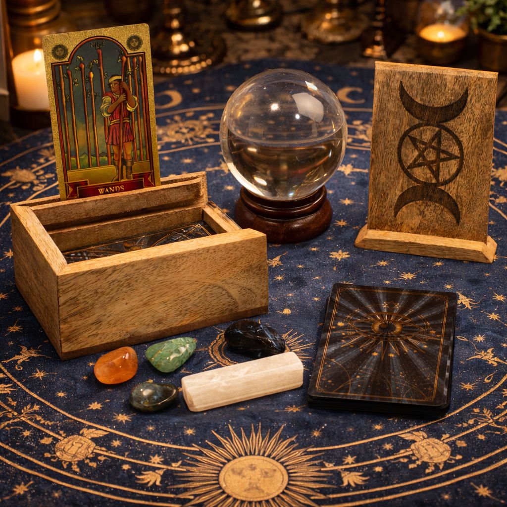 Small Tarot Box with Card Holder - view 6