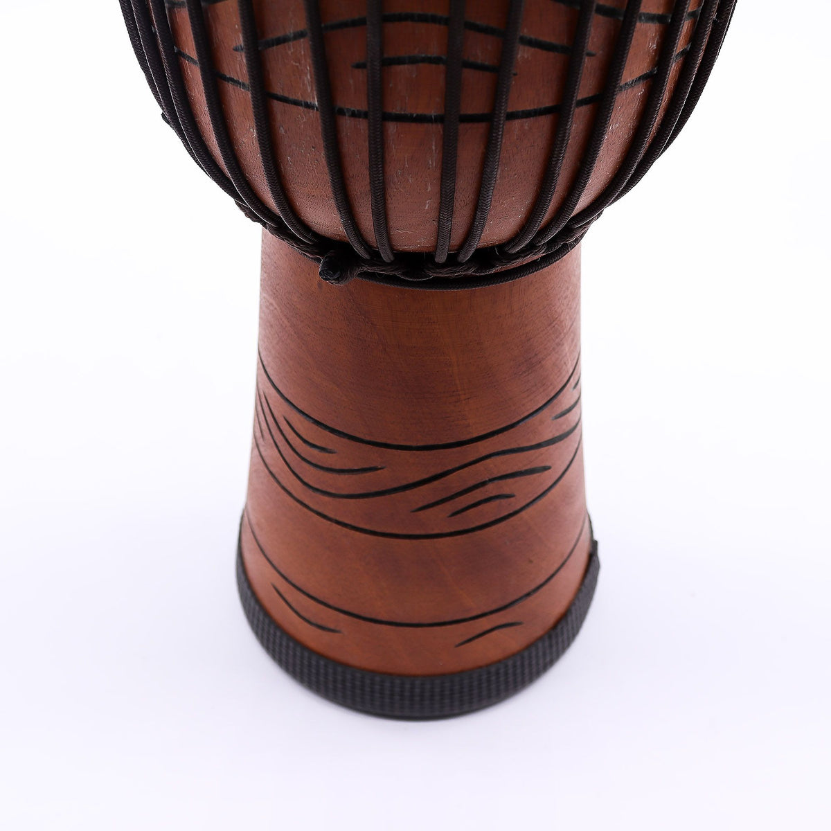 Large rope tuned djembe drum, hand-carved jackfruit body, Freedom Rhythm head - view 2