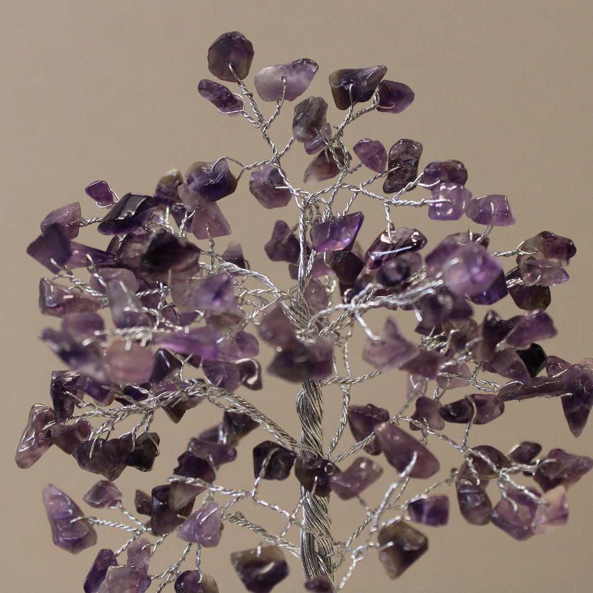Gemstone Tree with Orgonite Base - 160 Stone - Amethyst - view 2