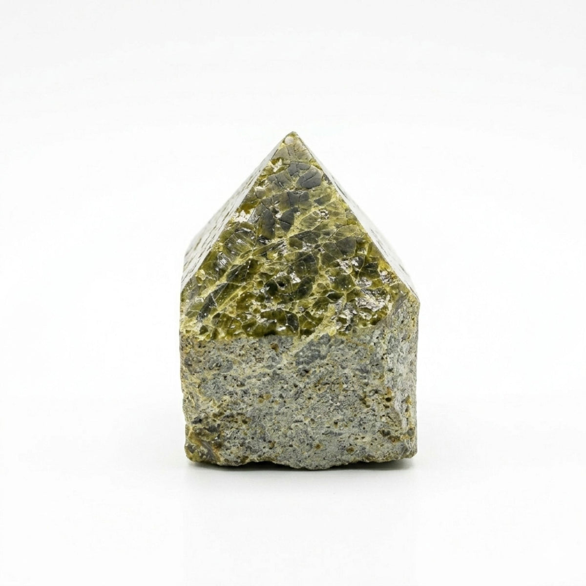 Epidote Crystal Points - Top Polished, A Grade (Pack of 5-6) - view 8