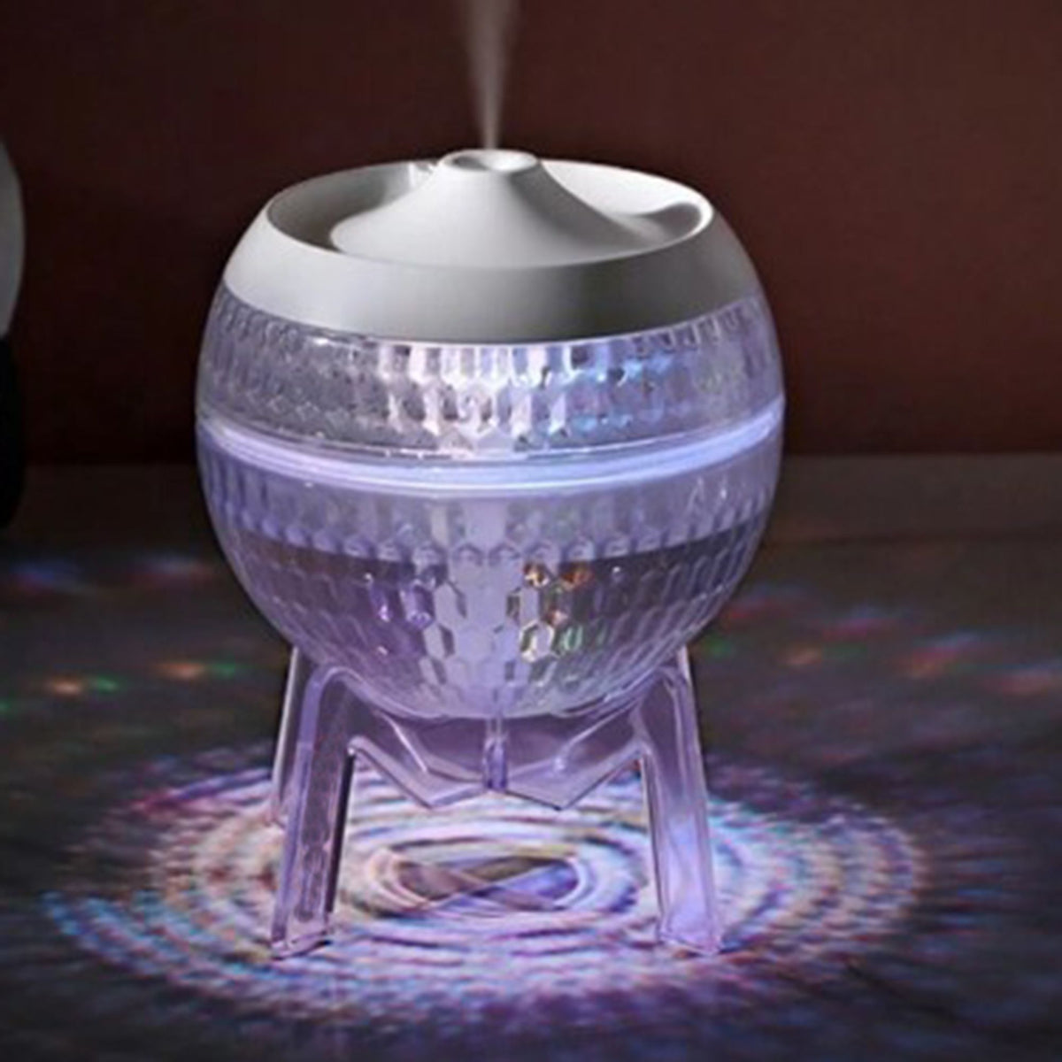 Clear Humidifier Mondo Planet - USB - Colour Change (down light) - view 2