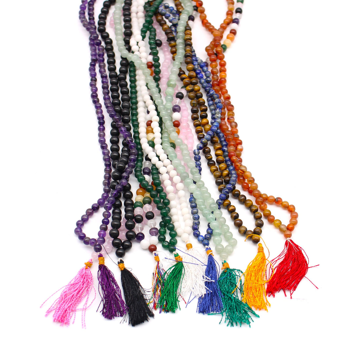 108 Bead Mala - Jade - view 2