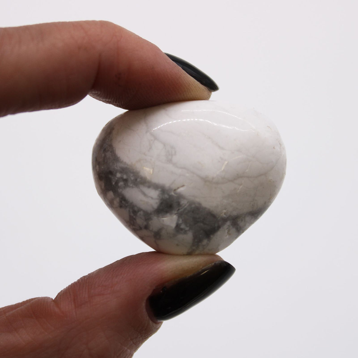 Medium African Tumble Stones - White Howlite - Magnesite (Pack of 12) - view 2