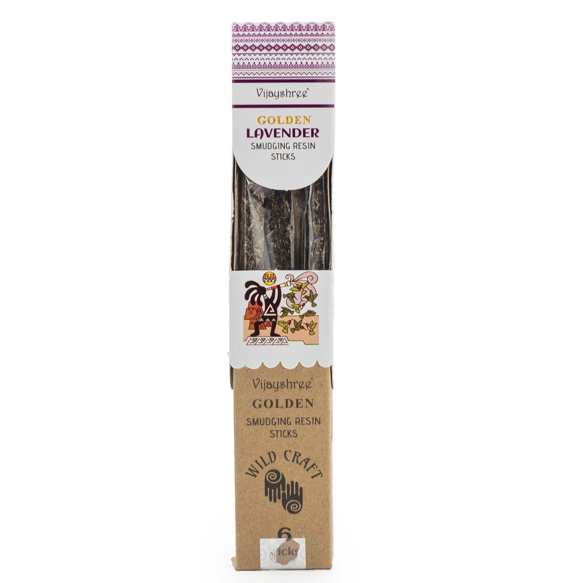 Golden Lavender Smudging Resin Sticks - 30g - view 3
