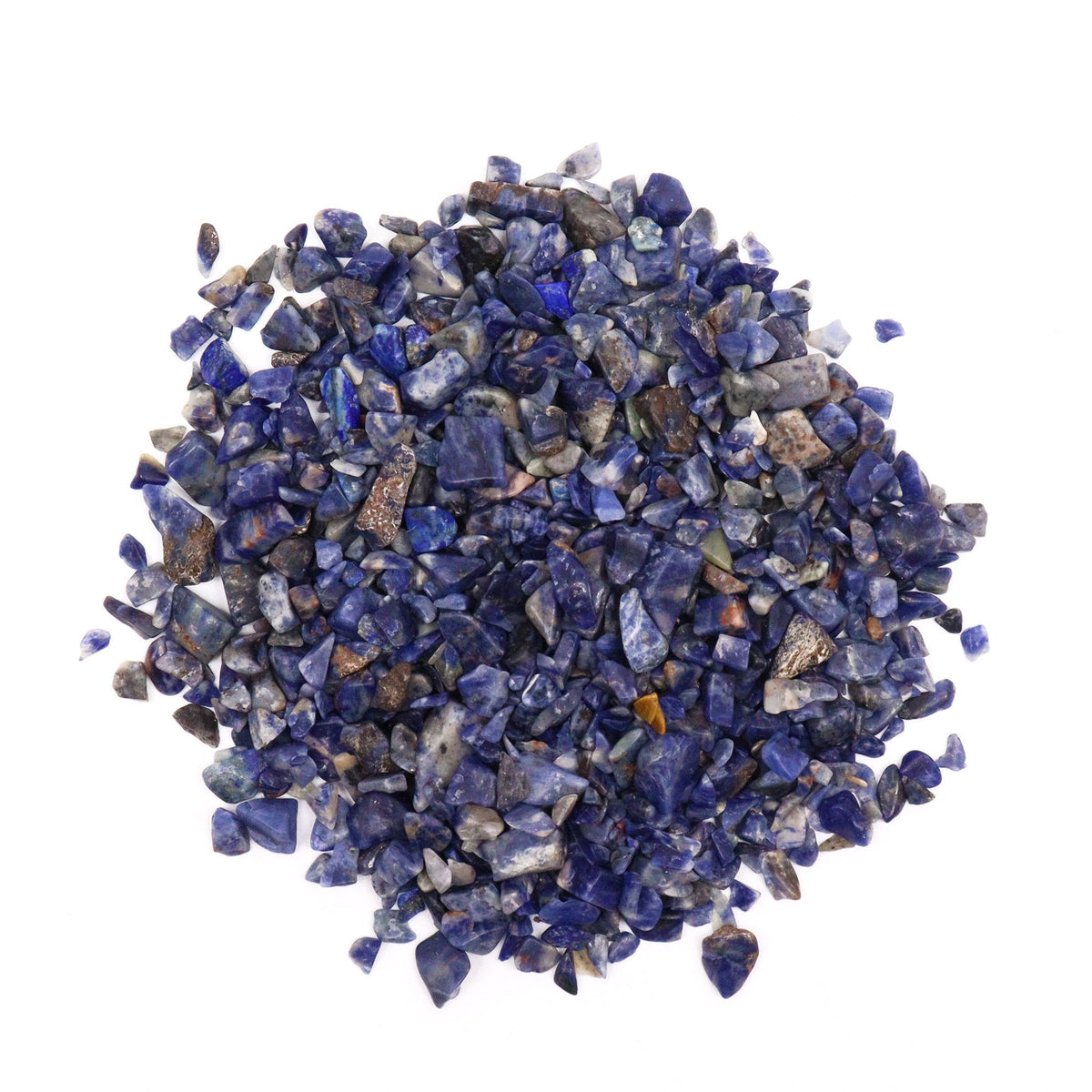 Sodalite Chips Gemstone Chips Bulk - 1KG - view 4