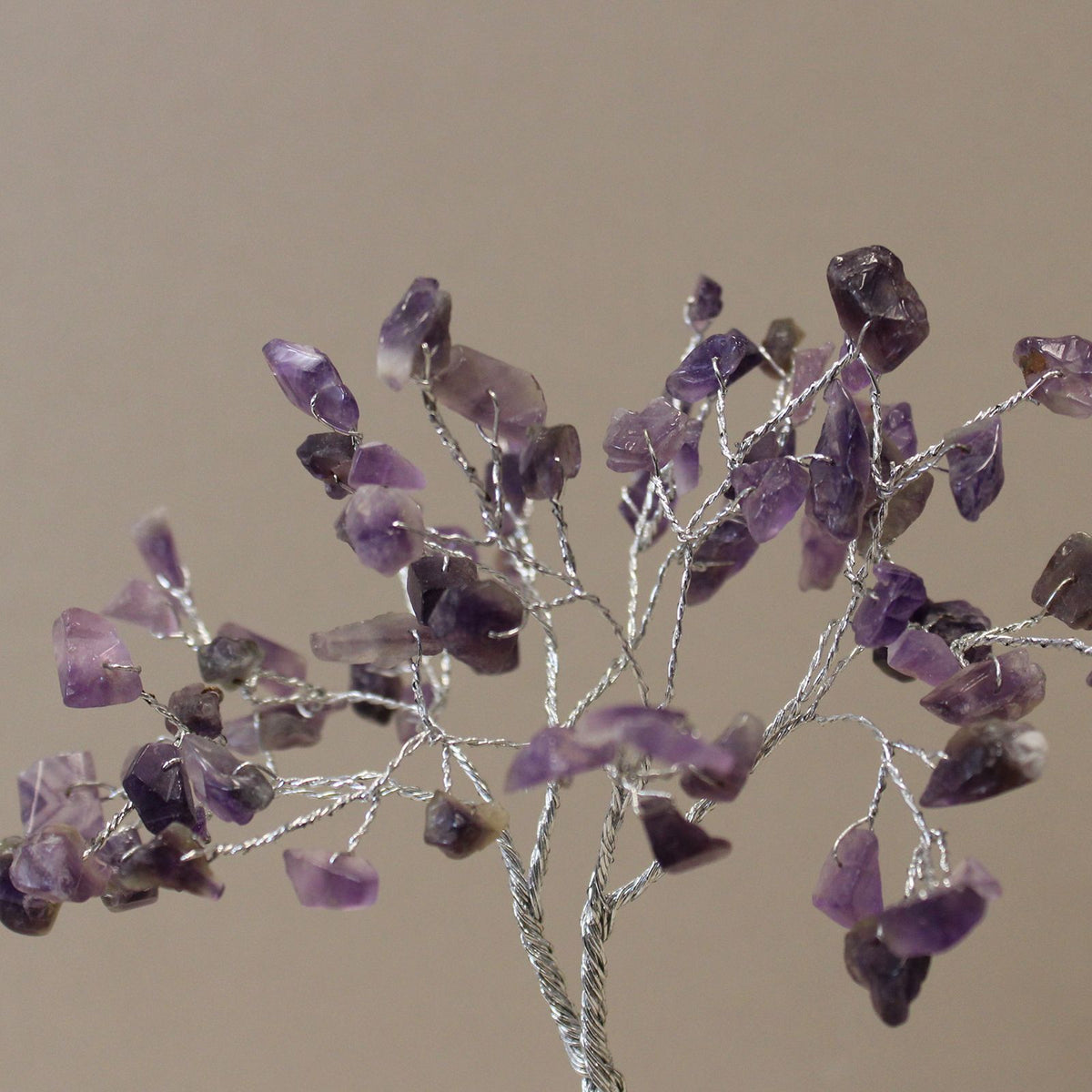 Gemstone Tree with Orgonite Base - 80 Stone - Amethyst - view 4