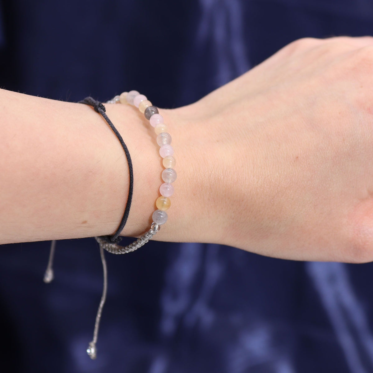 Zodiac Crystal Candle with Gemstone Bracelet - Gemini - view 2