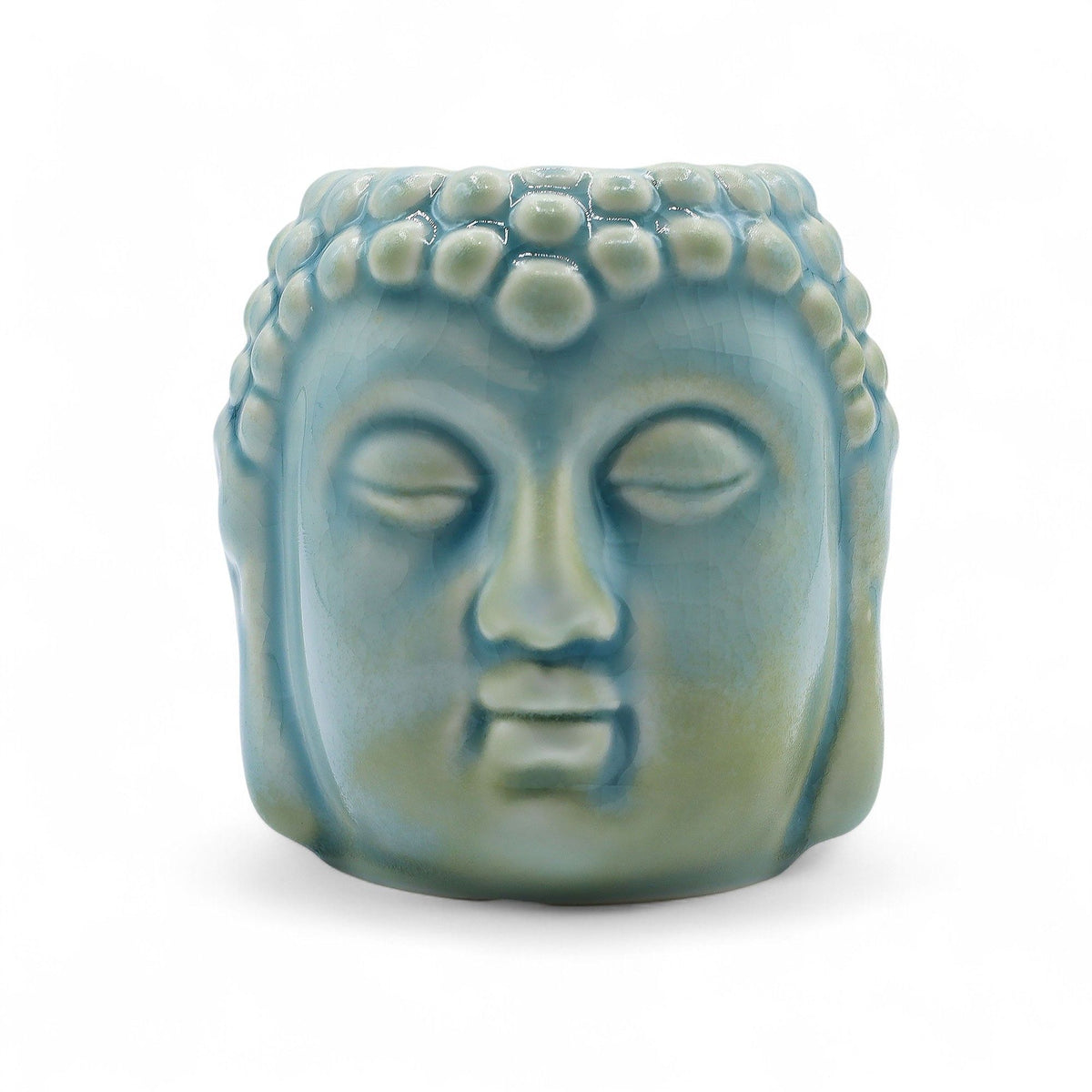 Buddha Oil Burner - Blue - view 4