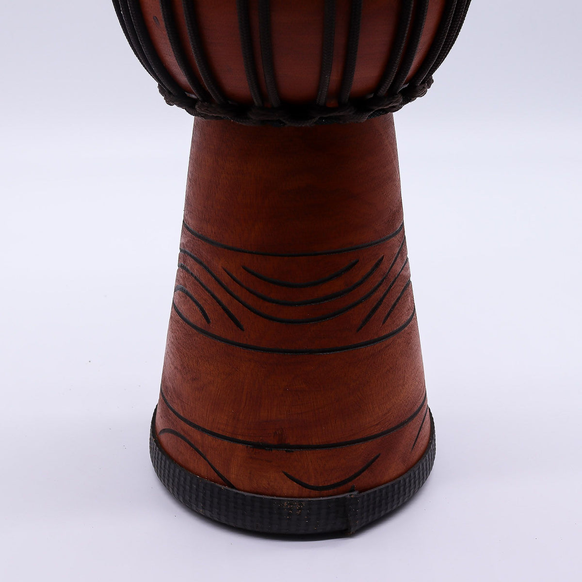 Medium rope tuned djembe drum, hand-carved jackfruit body, Freedom Rhythm head - view 3