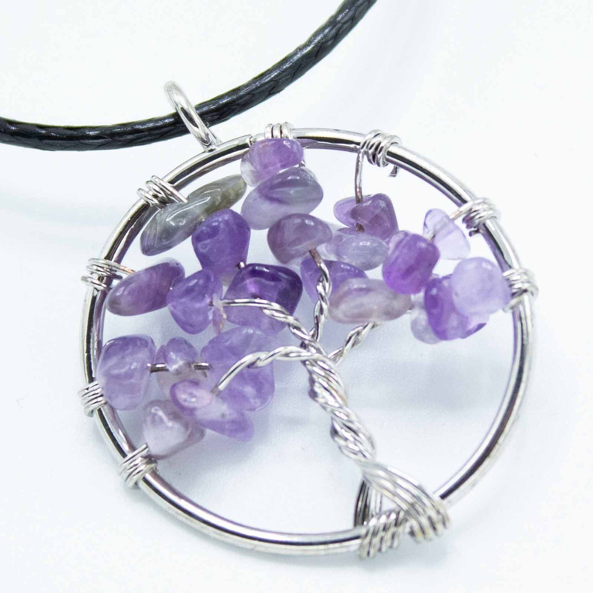 Tree of Life Pendant - Amethyst - view 3