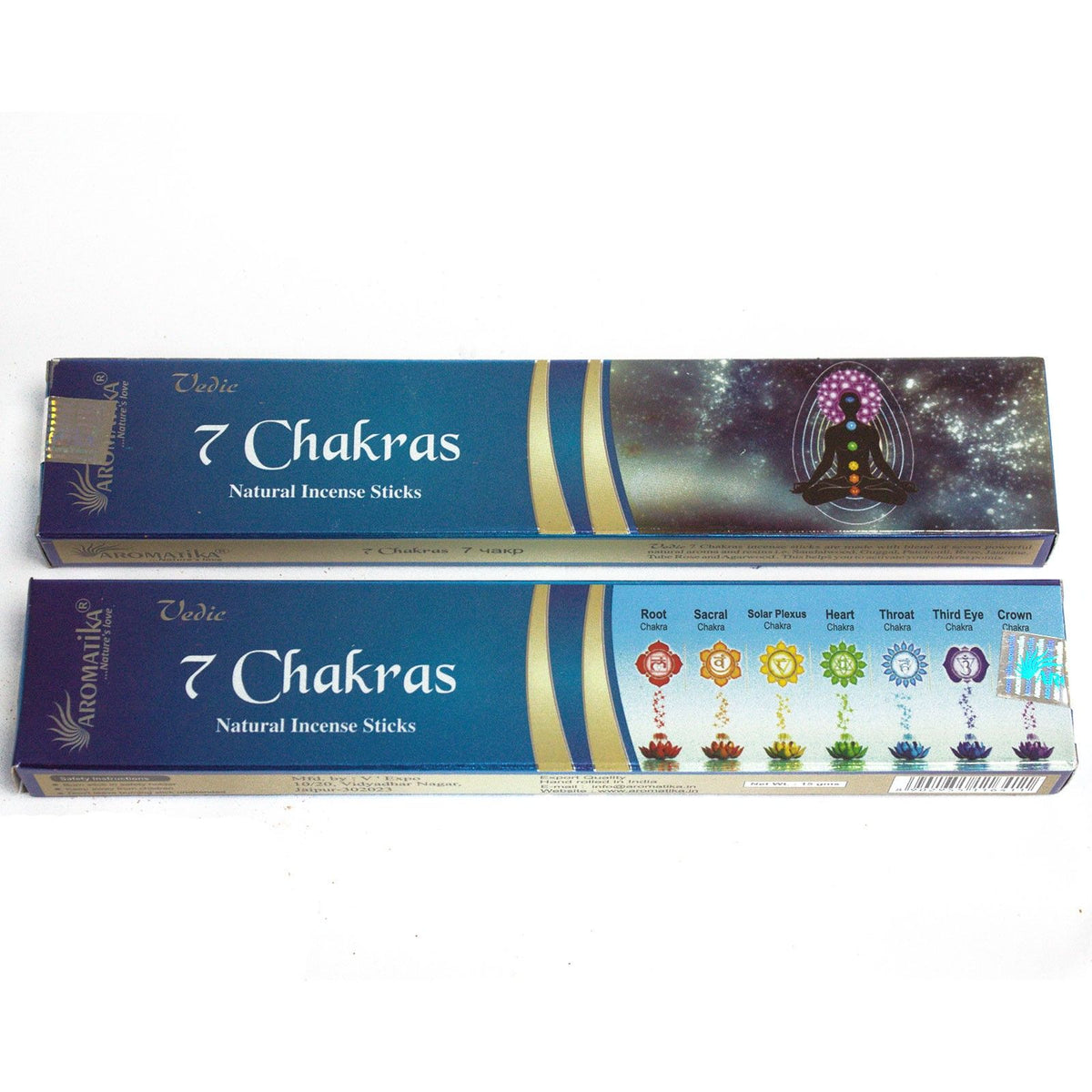 Vedic - Incense Sticks - 7 Chakras - view 3