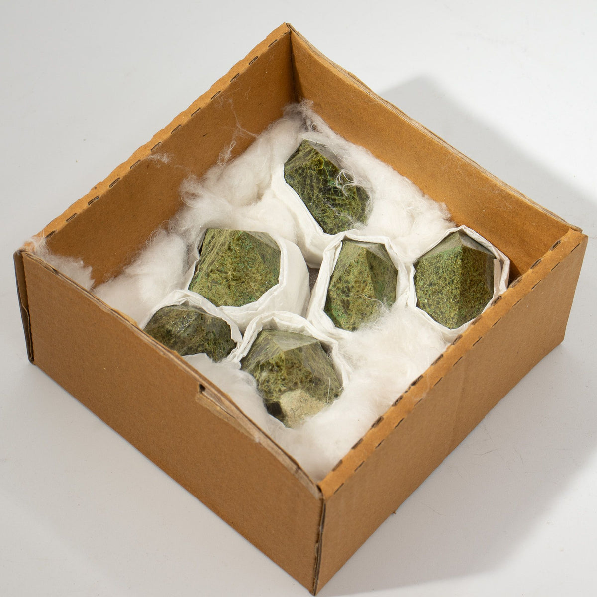 Epidote Crystal Points - Top Polished, A Grade (Pack of 5-6) - view 7