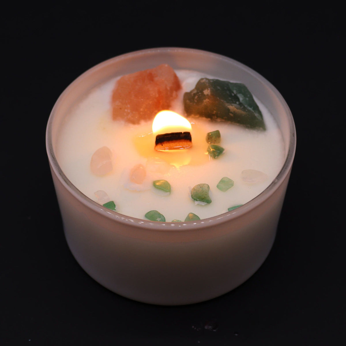 Chakra Crystal Candles - Heart Chakra - view 5