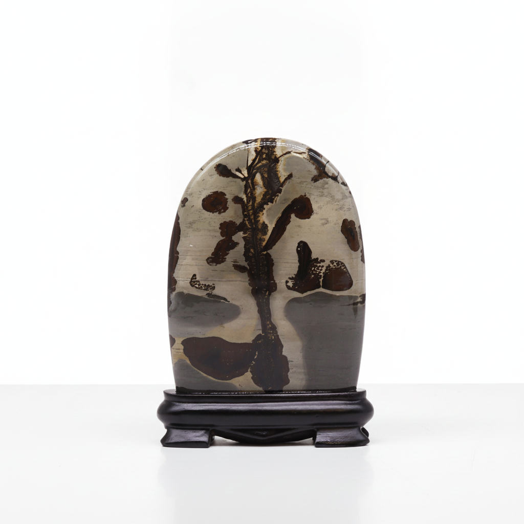 Guohua Picture Stones - Arch - 145x110mm (approx 140gm) - view 2