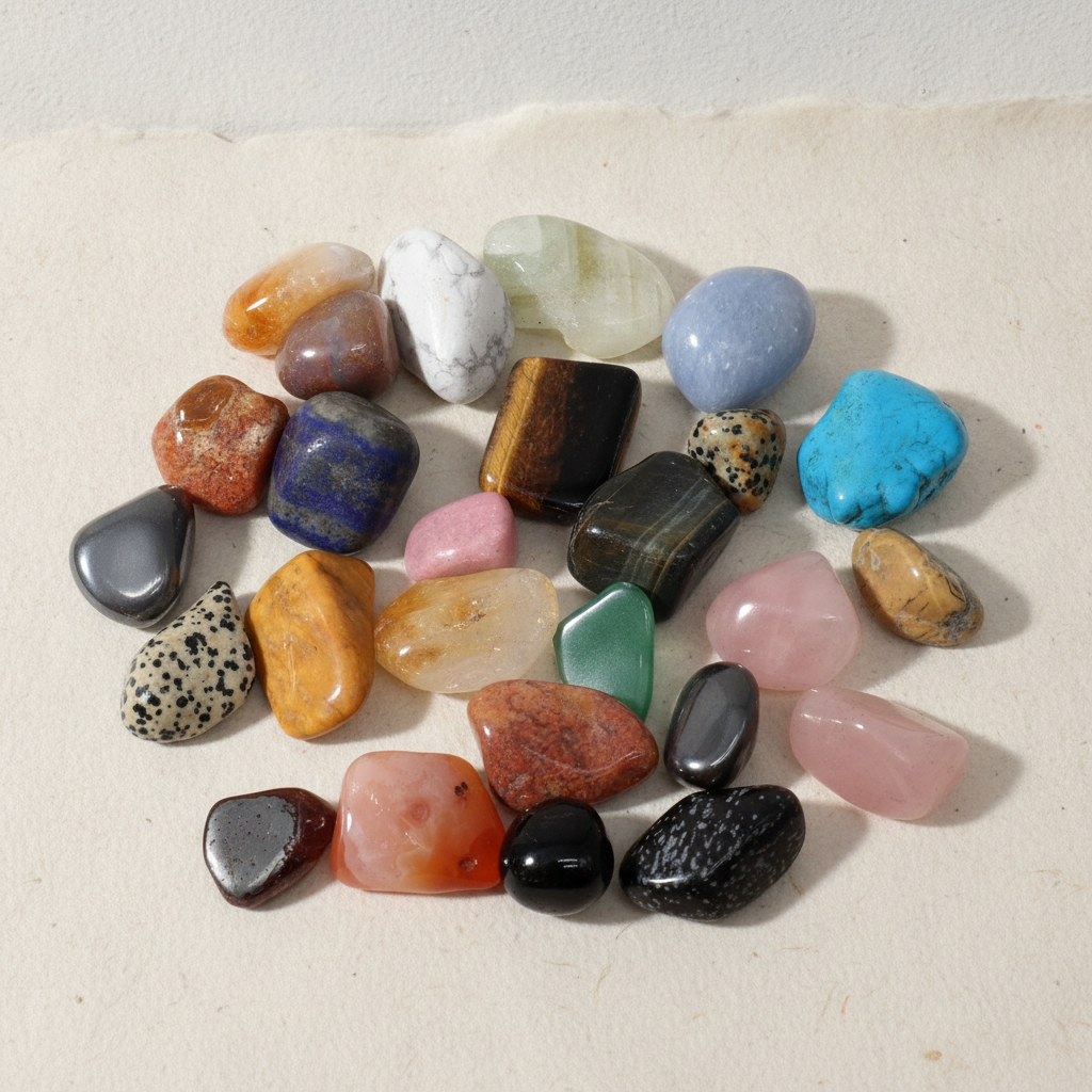 Lucky Dip Mixed Tumble Stones - 0.5kg Bag (25 Crystals) - view 6