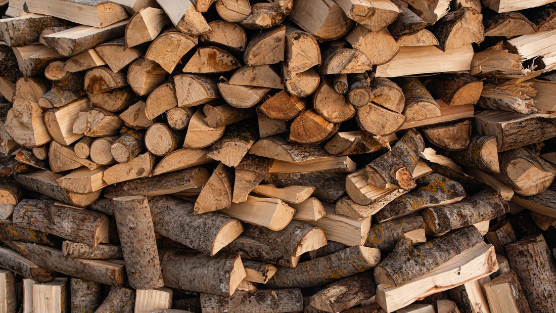 A pile of palo santo wood sticks