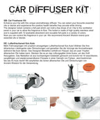 Car Diffuser Kit - Pewter Yoga Chakra - view 2