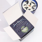 Zodiac Crystal Candle with Gemstone Bracelet - Sagittarius - view 3