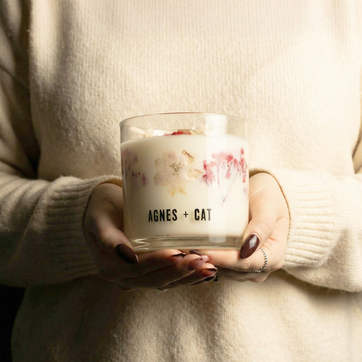Agnes + Cat Botanical Soy Wax Candle - Roses of Sawrey - view 7