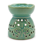 Tree of Life Oil Burner - Blue - view 2