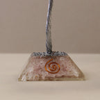 Gemstone Tree with Orgonite Base - 160 Stone - Rose Quartz - view 4
