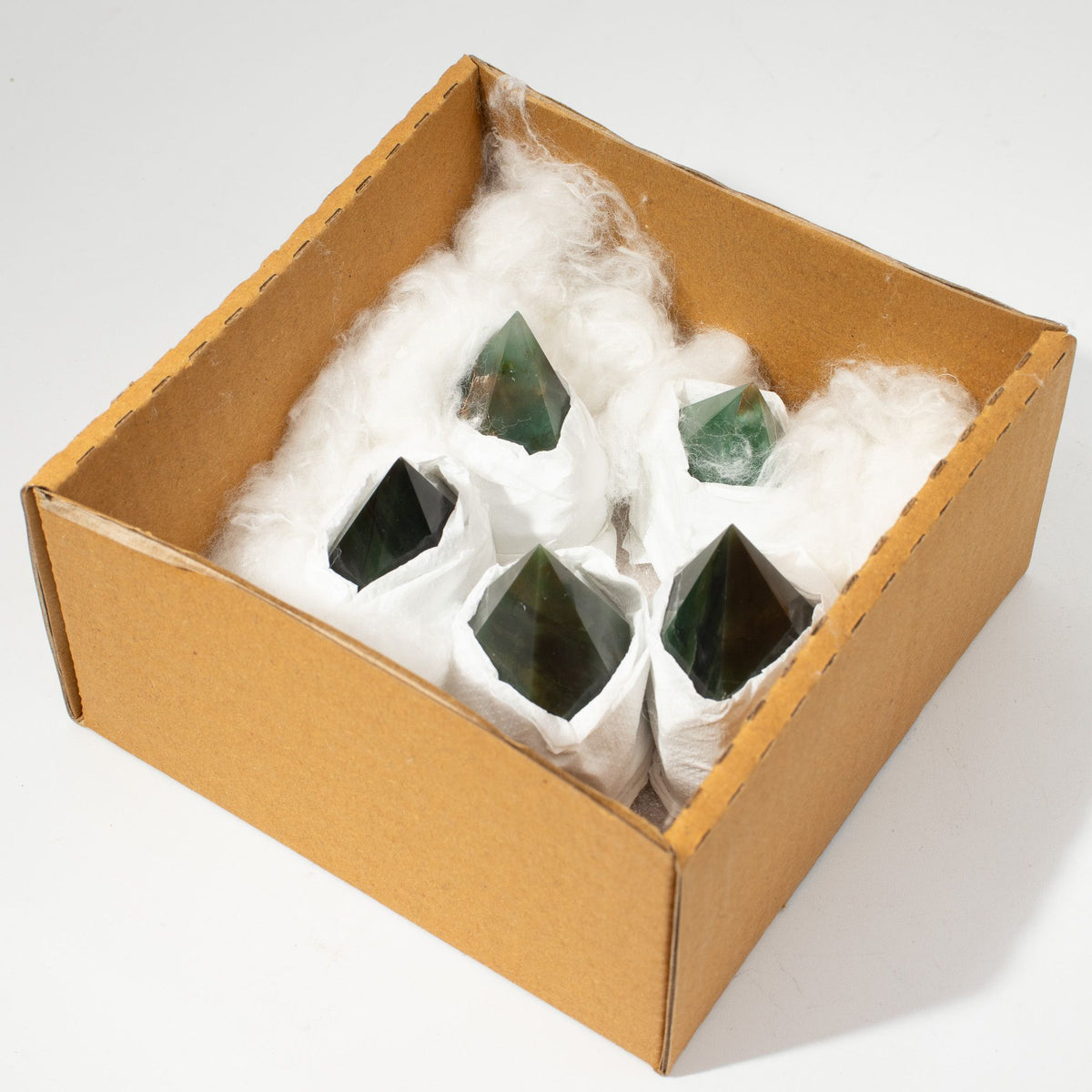 Green Aventurine Crystal Points - Top Polished (Pack of 5-6) - view 9