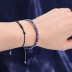 Zodiac Crystal Candle with Gemstone Bracelet - Sagittarius - view 4